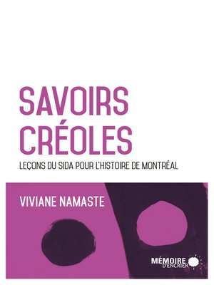 cover image of Savoirs créoles